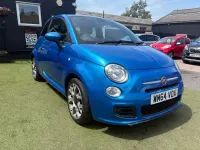 Used Fiat 500 S 69 HP (50 kW) 2014 Blue Hatchback