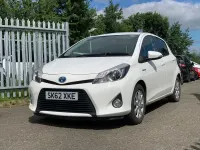 Used Toyota Yaris T4 75 HP (55 kW) 2012 White Hatchback