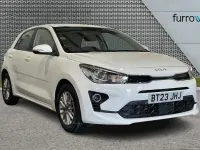 Used Kia Rio 83 HP (61 kW) 2023 White Hatchback