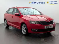 Usado Skoda Rapid SE 2019 Rojo Utilitario