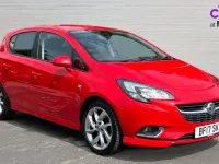 Used Vauxhall Corsa SRi 100 HP (73 kW) 2017 Red Hatchback