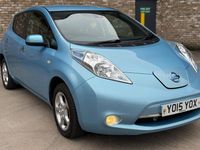 Used Nissan Leaf Acenta 80 kW (109 HP) 2015 Blue Hatchback