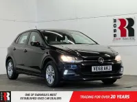 Used VW Polo SE 95 HP (69 kW) 2018 Black Hatchback