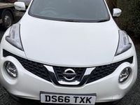 Used Nissan Juke N-Connecta 110 HP (80 kW) 2016 White SUV