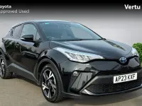 Used Toyota C-HR Design 122 HP (89 kW) 2023 Eclipse black (metallic paint) SUV