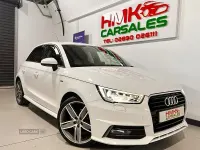 Usado Audi A1 S-Line 116 HP (85 kW) 2017 Branco Citadino