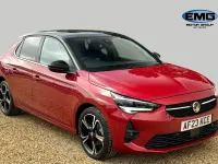 Used Vauxhall Corsa Ultimate 100 HP (73 kW) 2023 Red Hatchback