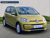 Used VW up! move up! 58 HP (42 kW) 2017 Yellow Hatchback