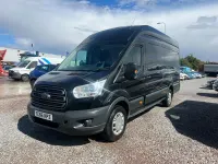 Used Ford Transit Trend 125 HP (91 kW) 2016 Black Van