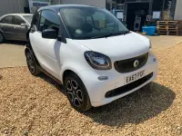 Used Smart ForTwo Coupé Premium 71 HP (52 kW) 2018 Black Coupe