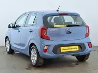 Used Kia Picanto 2019 Blue Hatchback
