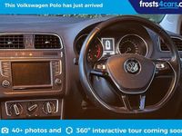 Used VW Polo SE 60 HP (44 kW) 2014 Blue Hatchback