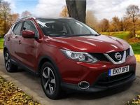 Used Nissan Qashqai N-Connecta 2017 Red SUV