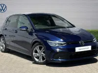 Used VW Golf VIII R-line 147 HP (108 kW) 2021 Blue Hatchback