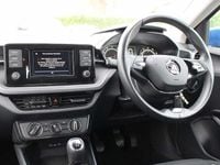 Used Skoda Fabia Comfort 70 HP (51 kW) 2022 Blue Hatchback