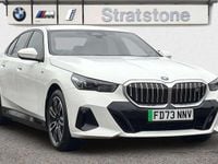 Used BMW i5 M Sport 246 kW (335 HP) 2023 White Sedan