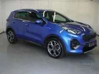 Used Kia Sportage GT-Line 134 HP (98 kW) 2019 Blue SUV