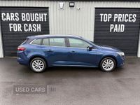 Used Renault Mégane GrandTour Dynamique 110 HP (80 kW) 2017 Blue Estate