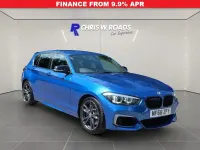 Used BMW M140 M Sport 2018 Blue Hatchback