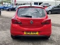 Used Vauxhall Corsa 2019 Lava red Hatchback