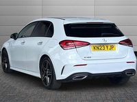 Used Mercedes A180 AMG Line Premium 136 HP (100 kW) 2023 Digital white Hatchback