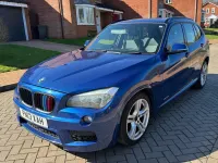 Begagnad BMW X1 M Sport 2013 Blå SUV
