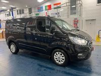 Used Ford Transit Custom Limited 130 HP (95 kW) 2021 Black Van