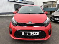 Used Kia Picanto 66 HP (48 kW) 2018 Red Hatchback