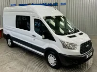 Used Ford Transit 130 HP (95 kW) 2018 White Van