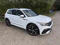 Used VW Tiguan R-line 150 HP (110 kW) 2021 White SUV