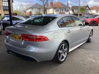 Used Jaguar XE R-Sport 180 HP (132 kW) 2016 Silver Sedan