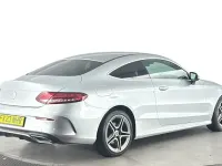 Used Mercedes C220 AMG line 194 HP (142 kW) 2022 Silver Coupe