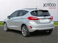 Used Ford Fiesta Vignale 123 HP (90 kW) 2018 Silver Hatchback
