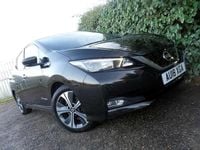 Used Nissan Leaf 110 kW (150 HP) 2018 Black Hatchback