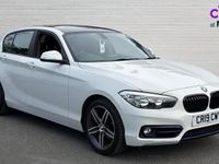 Used BMW 118 Sport Line 136 HP (100 kW) 2019 White Hatchback