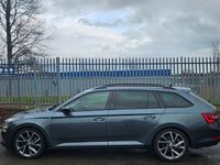 Used Skoda Superb SportlinePlus 190 HP (139 kW) 2018 Grey Estate