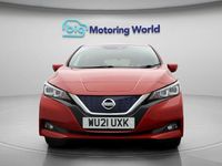 Usado Nissan Leaf Tekna 160 kW (218 HP) 2021 Vermelho Citadino