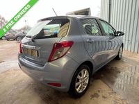 Used Toyota Yaris 101 HP (74 kW) 2012 Blue Hatchback