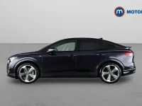 Used Audi Q4 Sportback e-tron Black Edition 210 kW (286 HP) 2025 Purple SUV