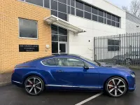 Used Bentley Continental 528 HP (388 kW) 2014 Blue Coupe