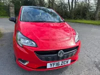 Używany Vauxhall Corsa Edition 100 KM (73 kW) 2016 Czerwony Hatchback