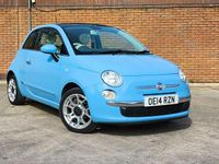 Used Fiat 500 Lounge 2014 Blue Hatchback