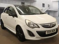 Begagnad Vauxhall Corsa Edition 83 HK (61 kW) 2014 Vit Halvkombi