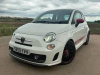Used Abarth 500 135 HP (99 kW) 2010 White Hatchback