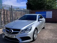 Used Mercedes E220 AMG 2014 Silver Coupe