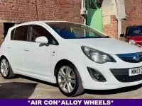 Begagnad Vauxhall Corsa 100 HK (73 kW) 2013 Vit Halvkombi