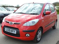 Used Hyundai i10 Comfort 78 HP (57 kW) 2010 Red Hatchback