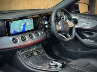 Used Mercedes E220 AMG line 194 HP (142 kW) 2018 Red Coupe