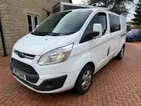 Used Ford Transit Custom Limited 130 HP (95 kW) 2017 White Van