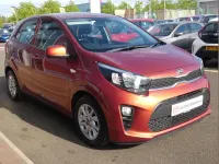 Second-hand Kia Picanto 83 CP (61 kW) 2018 Portocaliu Hatchback